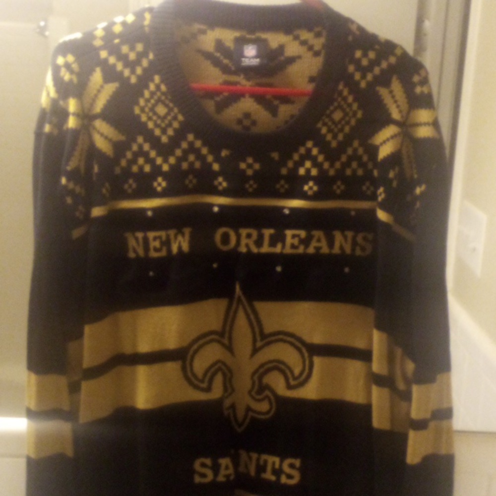 New Orleans saints sweater 3xL
